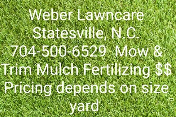 Weber Lawncare Logo