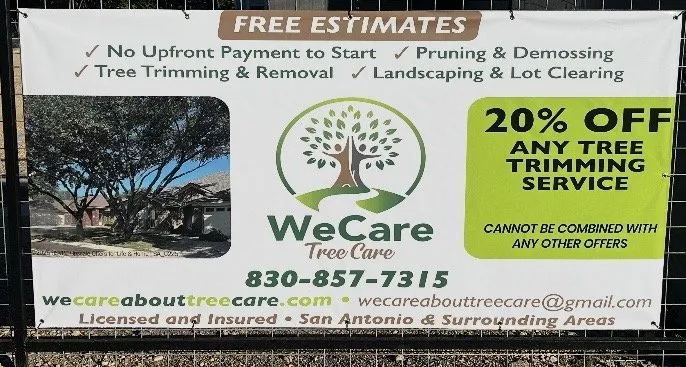 Affordable landscape design near you in Schertz, TX by WeCare Tree Care