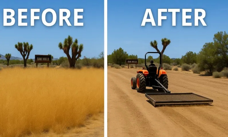 Local landscape design in Hesperia, CA by Weed Abatement Service