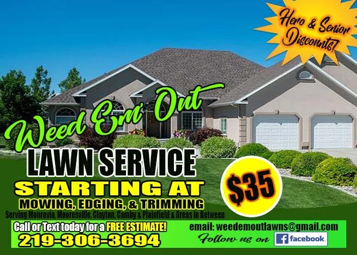 Reliable lawn care service experts serving Mooresville, IN - Weed Em' Out Lawn Service