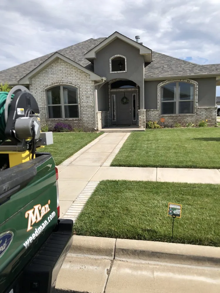 Professional landscape installation in Amarillo, TX - Weed Man