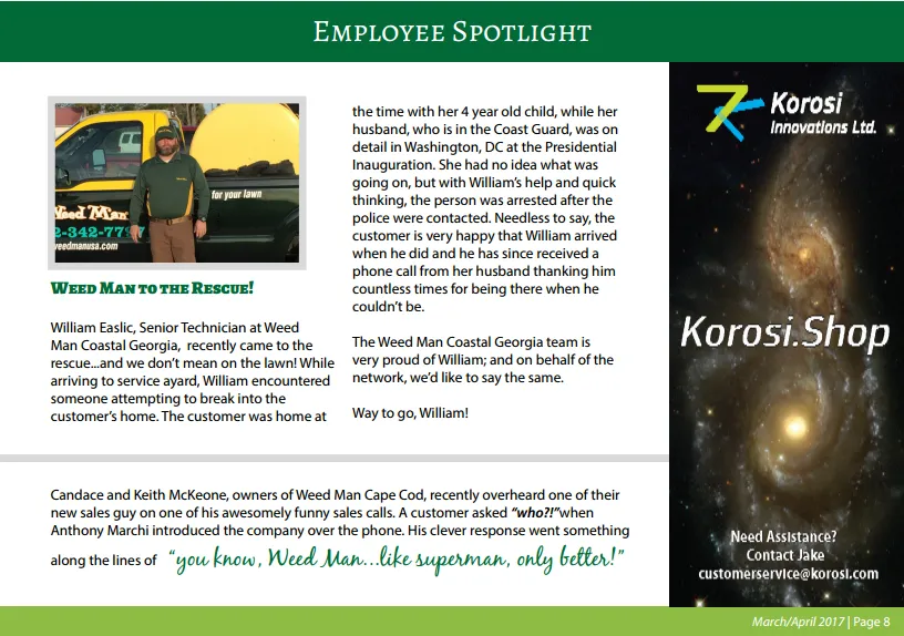 Affordable yard maintenance in Brunswick, GA by Weed Man