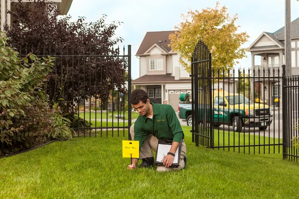 Affordable lawn care service in Champaign, IL by Weed Man