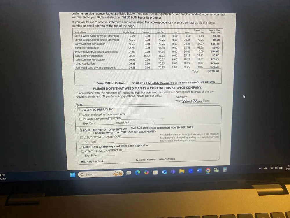 Expert residential landscaping in Memphis, TN by Weed Man