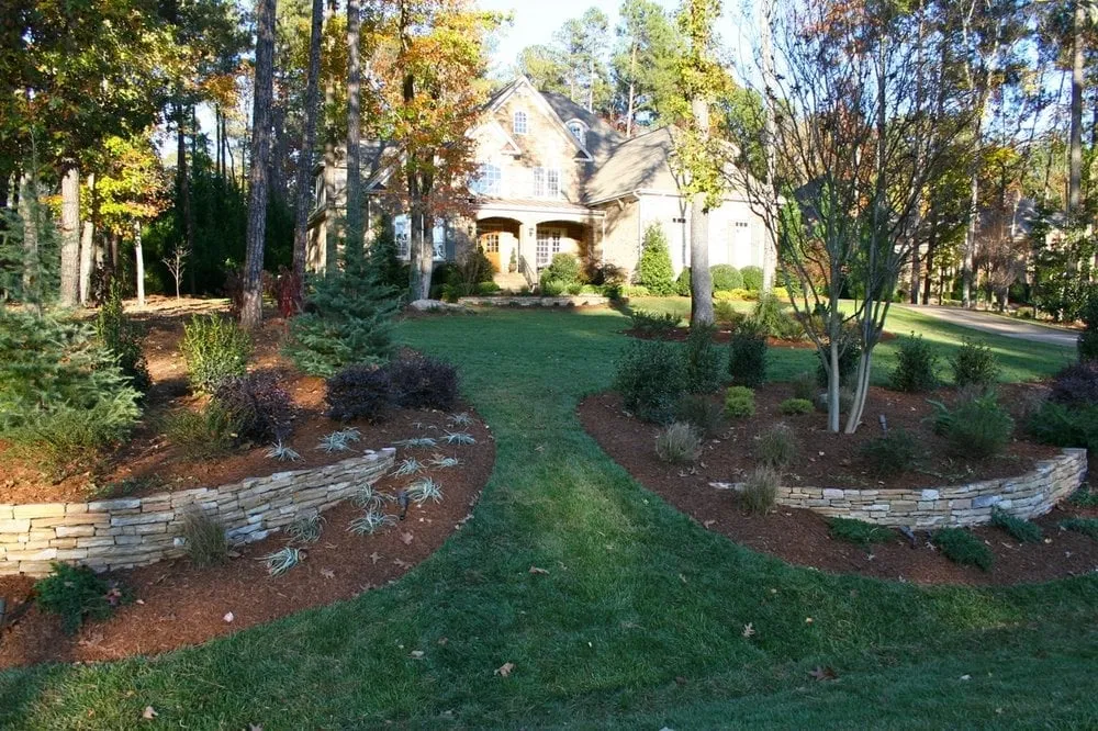 Affordable yard cleanup service with custom design across Raleigh, NC - Weed Man