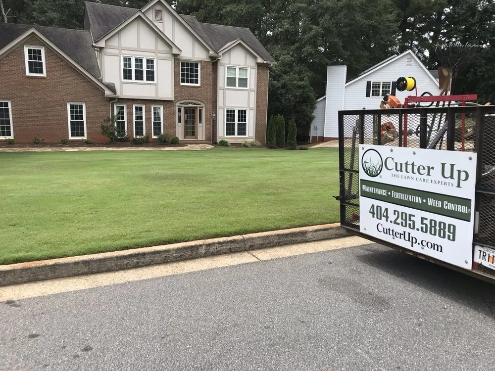 Affordable landscape installation for year-round maintenance in Roswell, GA by Weed Monster