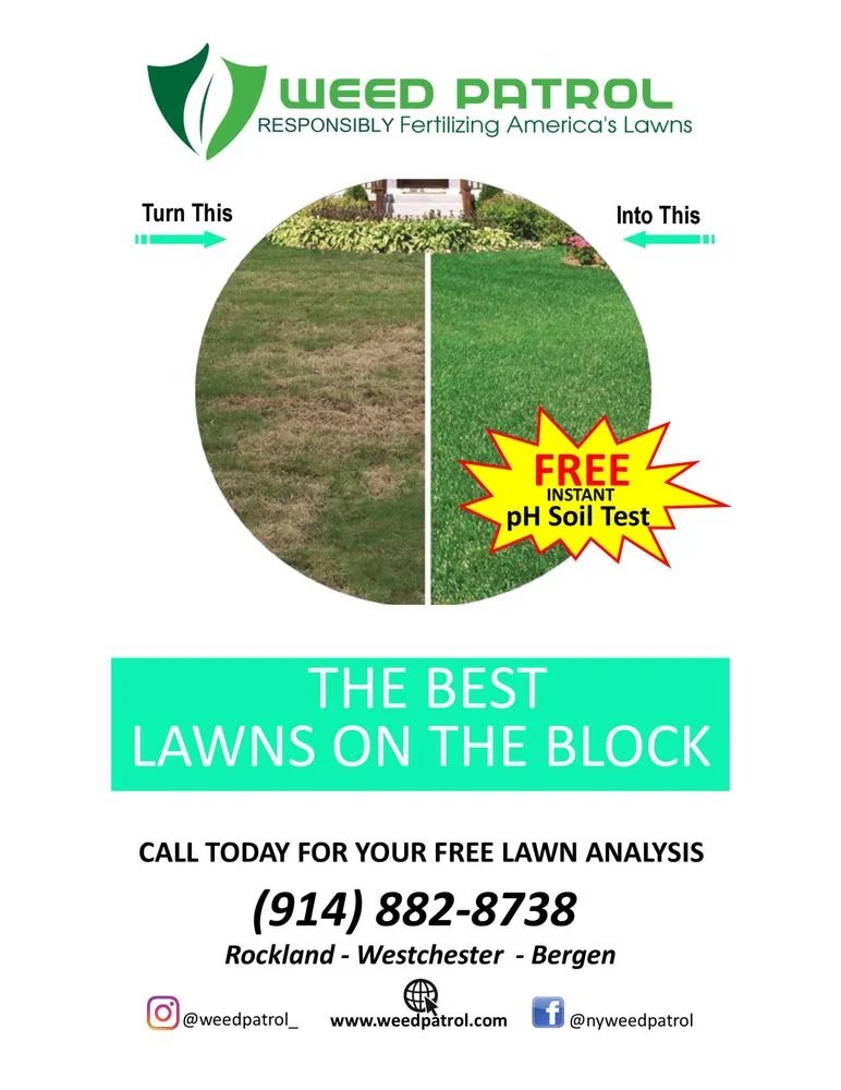 Local lawn care service for residential properties in Nanuet, NY by Weed Patrol