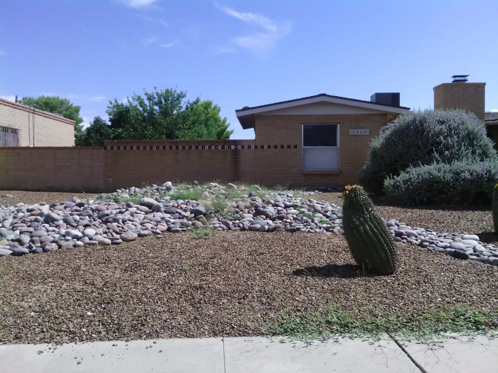 Custom garden landscaping for outdoor upgrades across Tucson, AZ - Weed Trol of Tucson