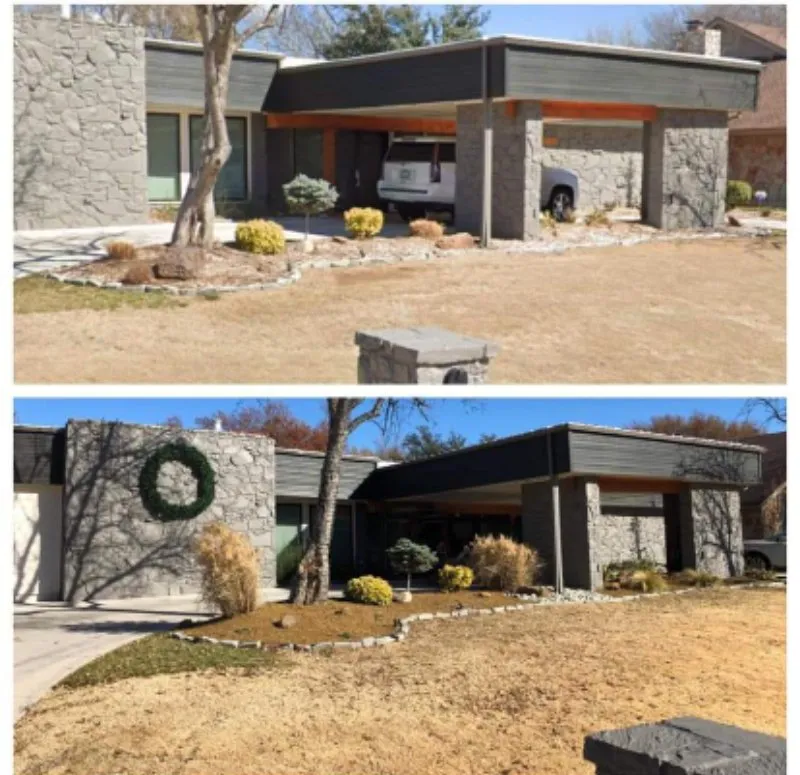 Affordable landscape design in Moore, OK by Weed Wackers