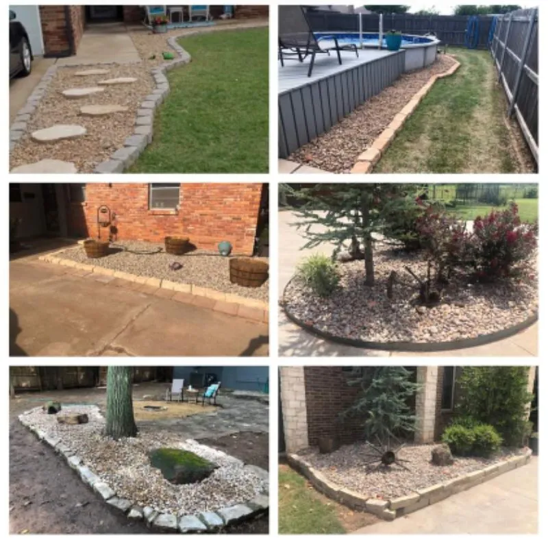 Affordable landscape design near you in Moore, OK by Weed Wackers