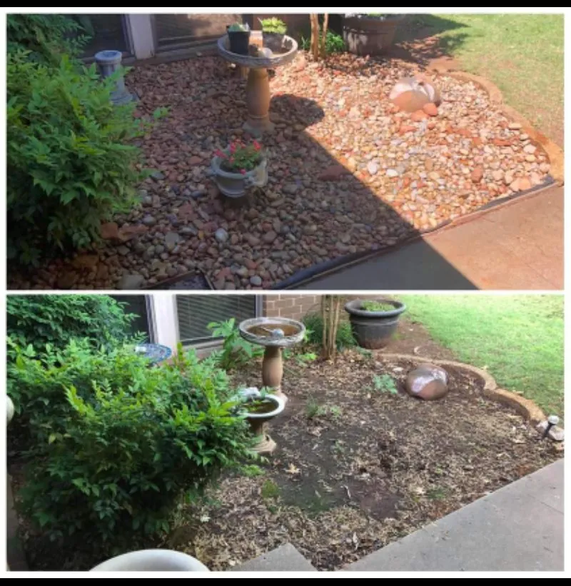 Trusted garden landscaping with custom design across Moore, OK - Weed Wackers