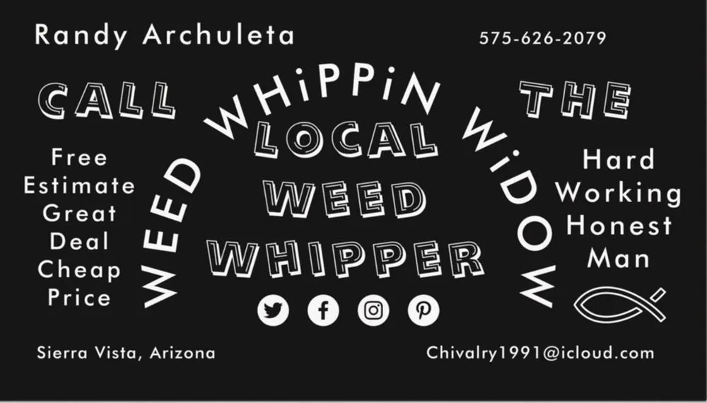 Reliable lawn care service in Sierra Vista, AZ - Weed Whippin Widow