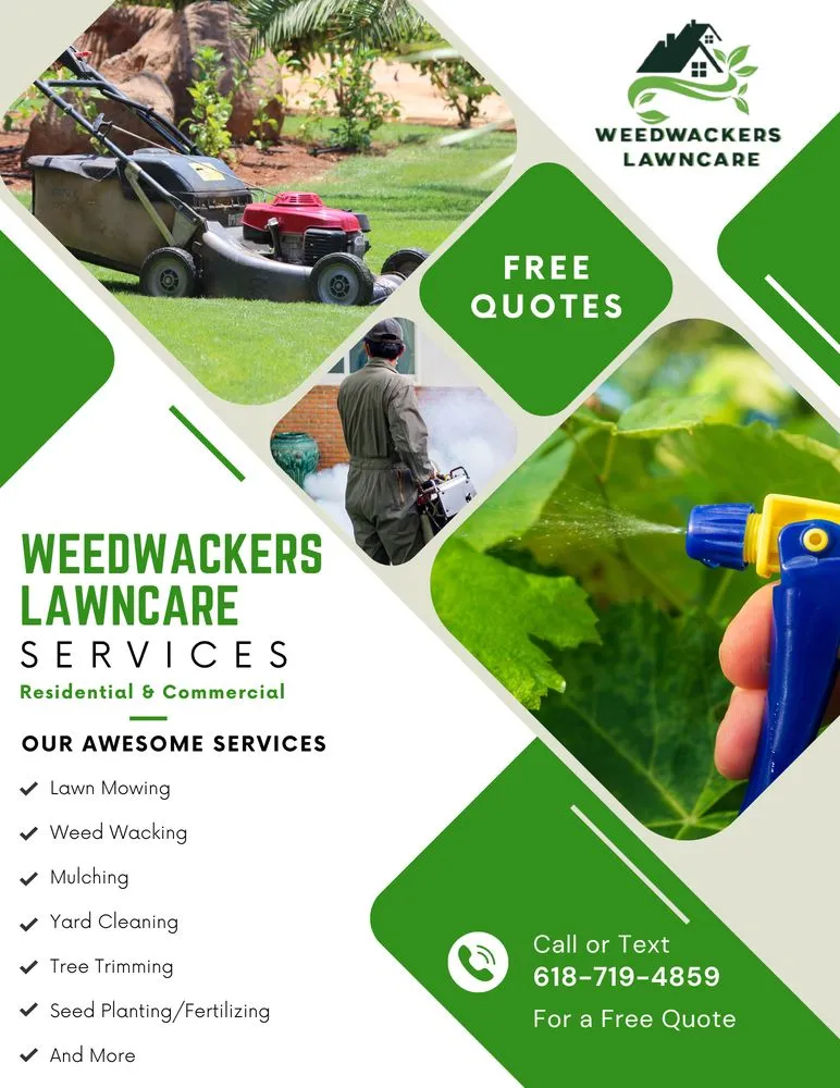 Trusted outdoor landscaping in Waterloo, IL by Weedwackers Lawncare