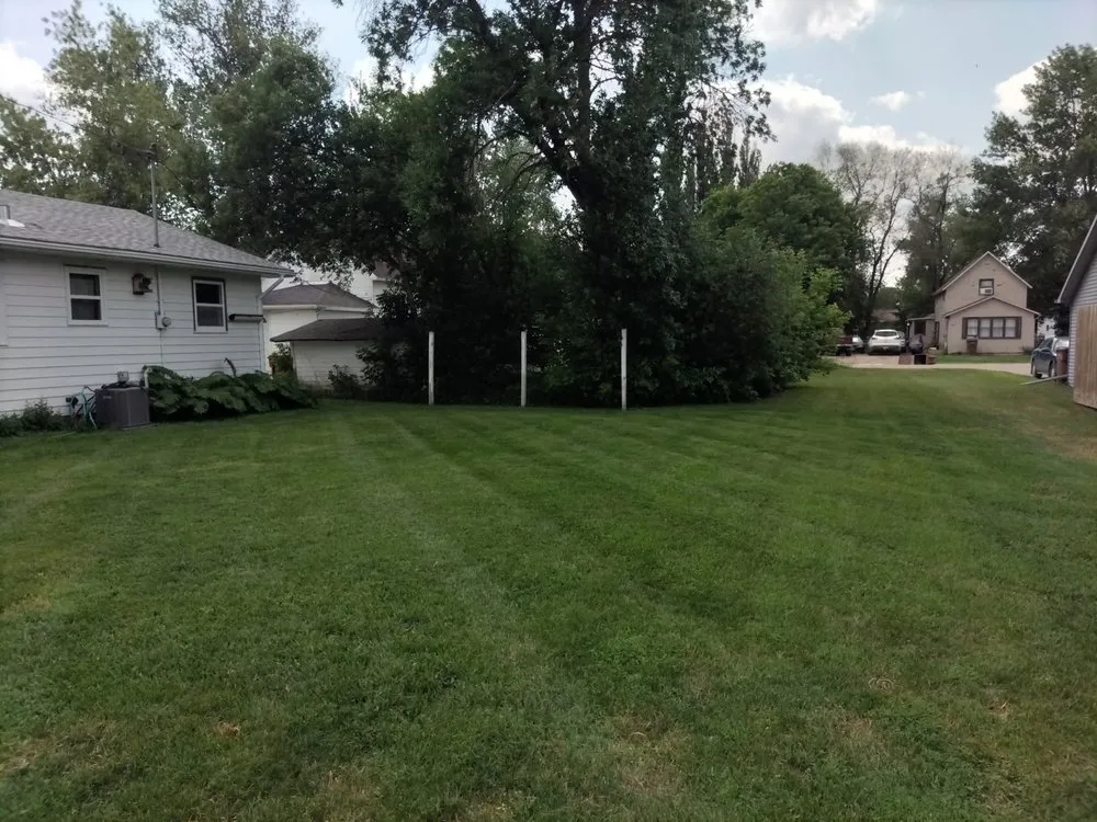 Affordable garden landscaping in GFAFB, ND by Weekend Warrior Lawn Care