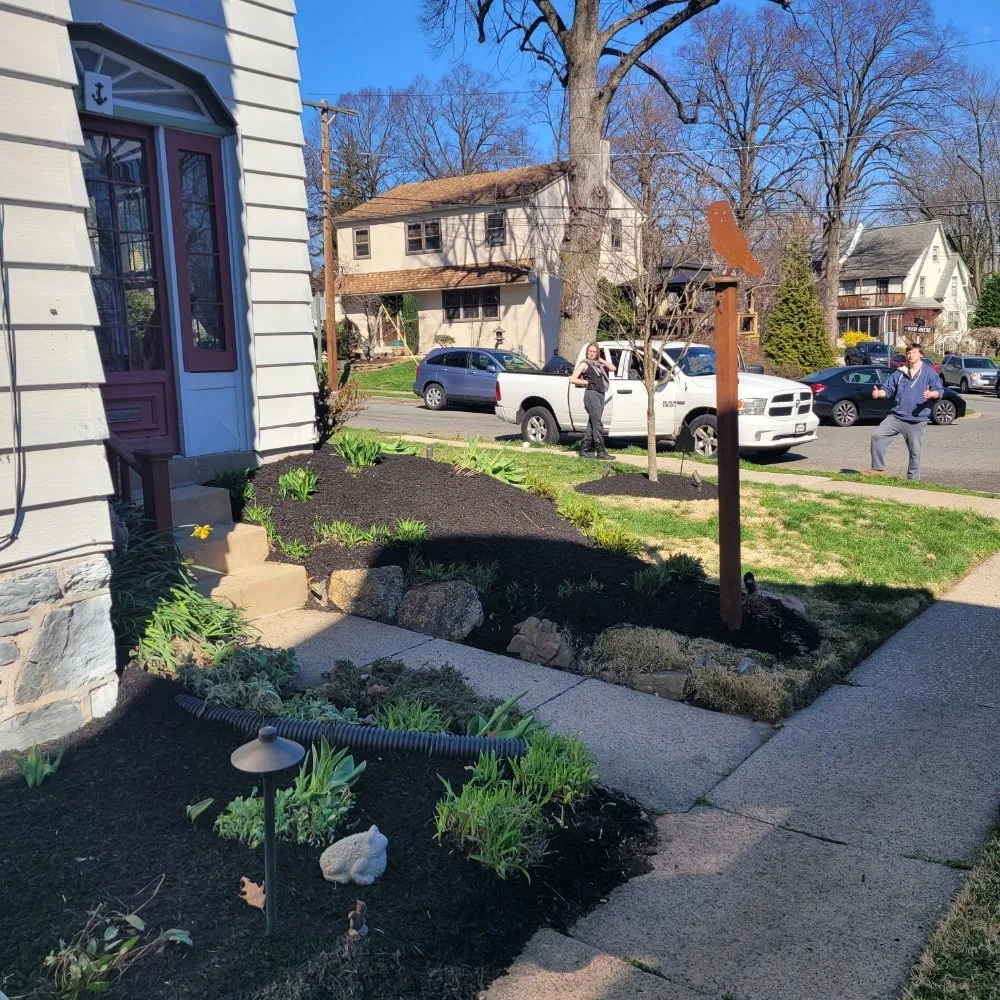 Professional residential landscaping for homes in Drexel Hill, PA by Weekend Warriors Landscaping