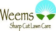 Weems Sharp Cut Lawn Care Logo
