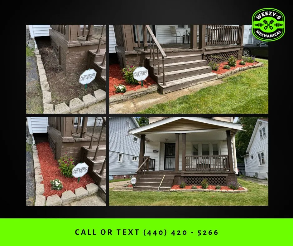 Custom landscape design for outdoor upgrades across Brook Park, OH - Weezy's Mechanical