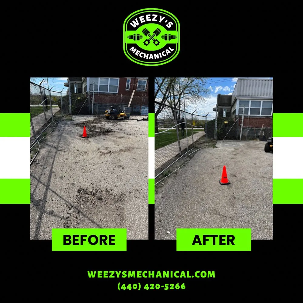 Local yard maintenance in Brook Park, OH by Weezy's Mechanical