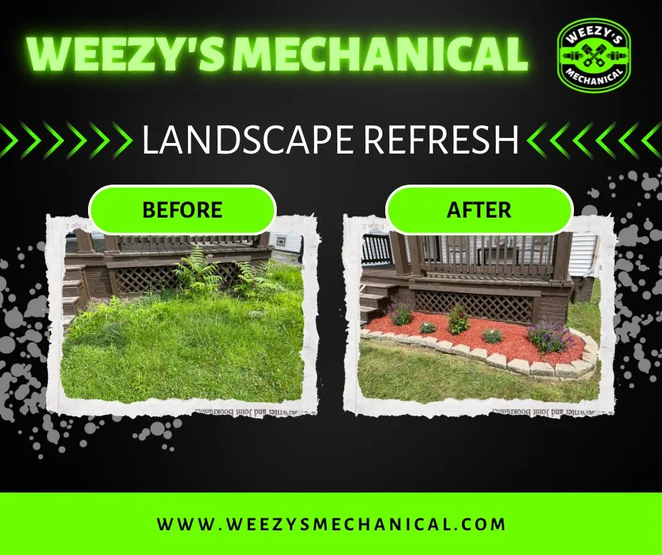 Custom residential landscaping in Brook Park, OH - Weezy's Mechanical