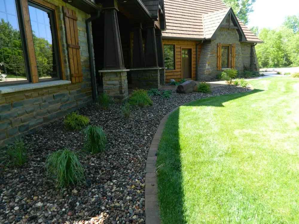 Affordable lawn mowing service in Rose Creek, MN by Weis Landscaping