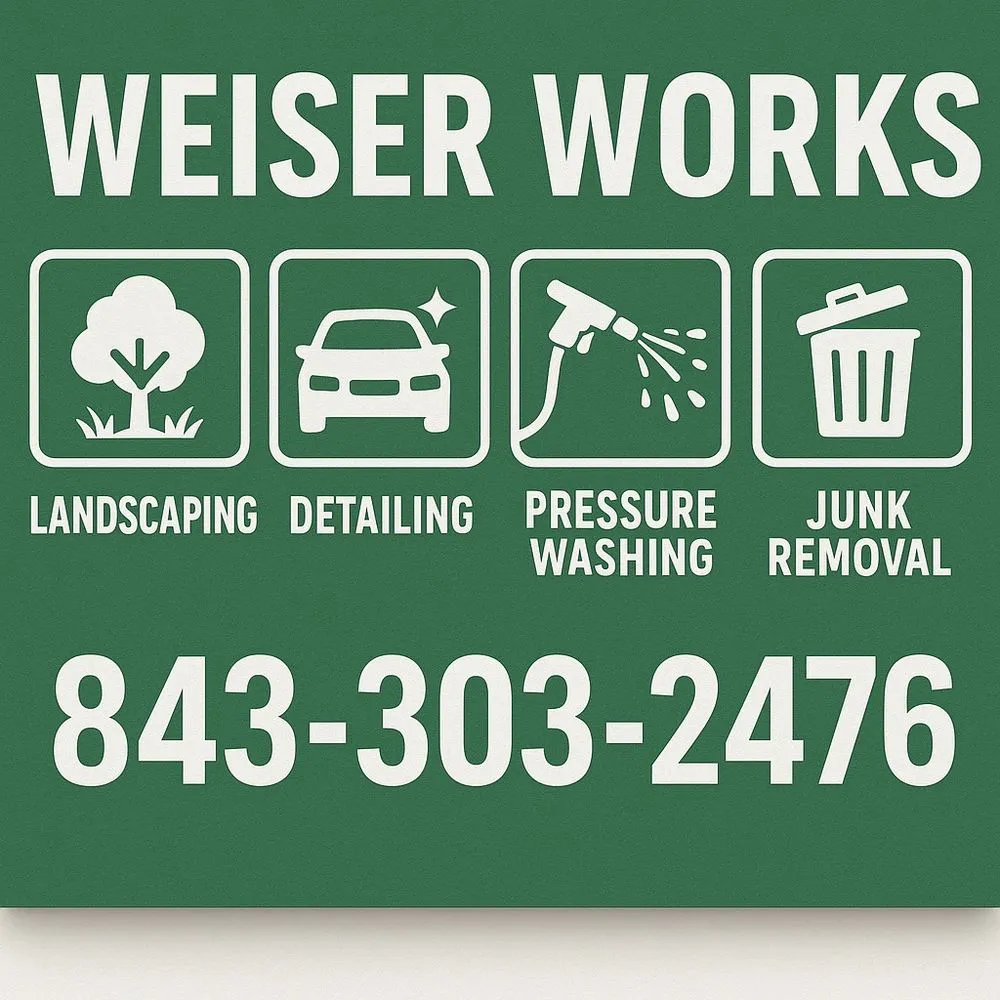 Reliable outdoor landscaping in Mount Pleasant, SC - Weiser Works