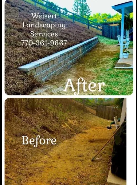 Trusted yard cleanup service in Canton, GA by Weisert Landscaping Services