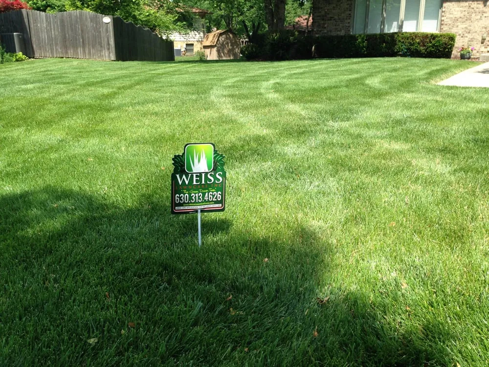 Expert lawn care service with custom design across Carol Stream, IL - Weiss Lawn Care