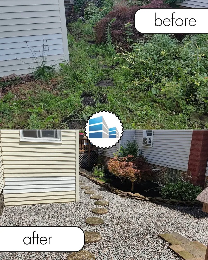 Professional landscape design for homes in Bay City, MI by Weiss Property Management