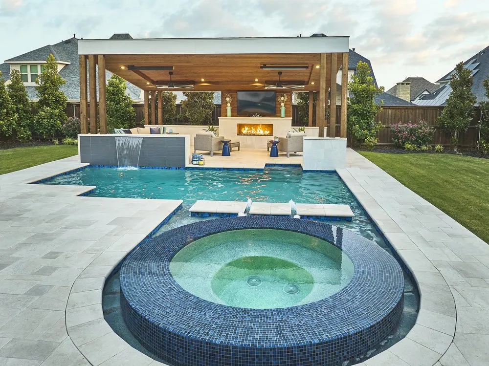 Professional lawn mowing service for homes in Gunter, TX by Weisz Selection Outdoor Living Specialists