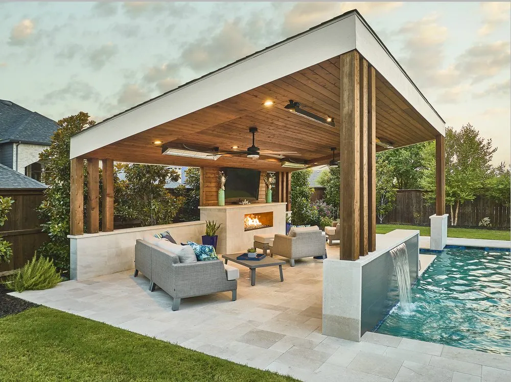 Professional landscape design near you in Gunter, TX by Weisz Selection Outdoor Living Specialists