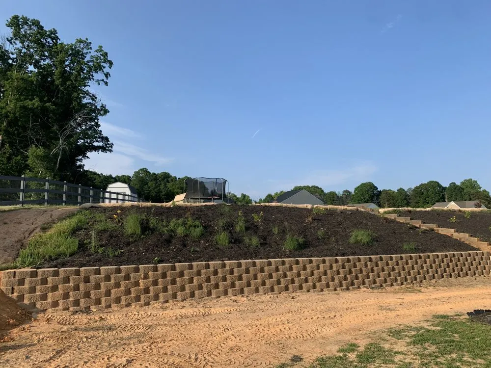 Professional landscape design in Lexington, NC by Weldon Works