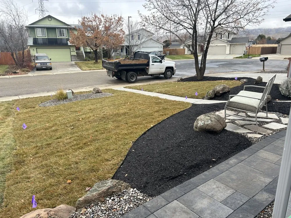 Affordable lawn mowing service for homes in Boise, ID by Well Grounded