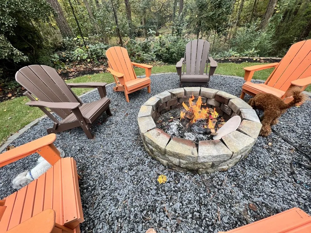 Expert yard maintenance with custom design in Marietta, GA by Well Planted