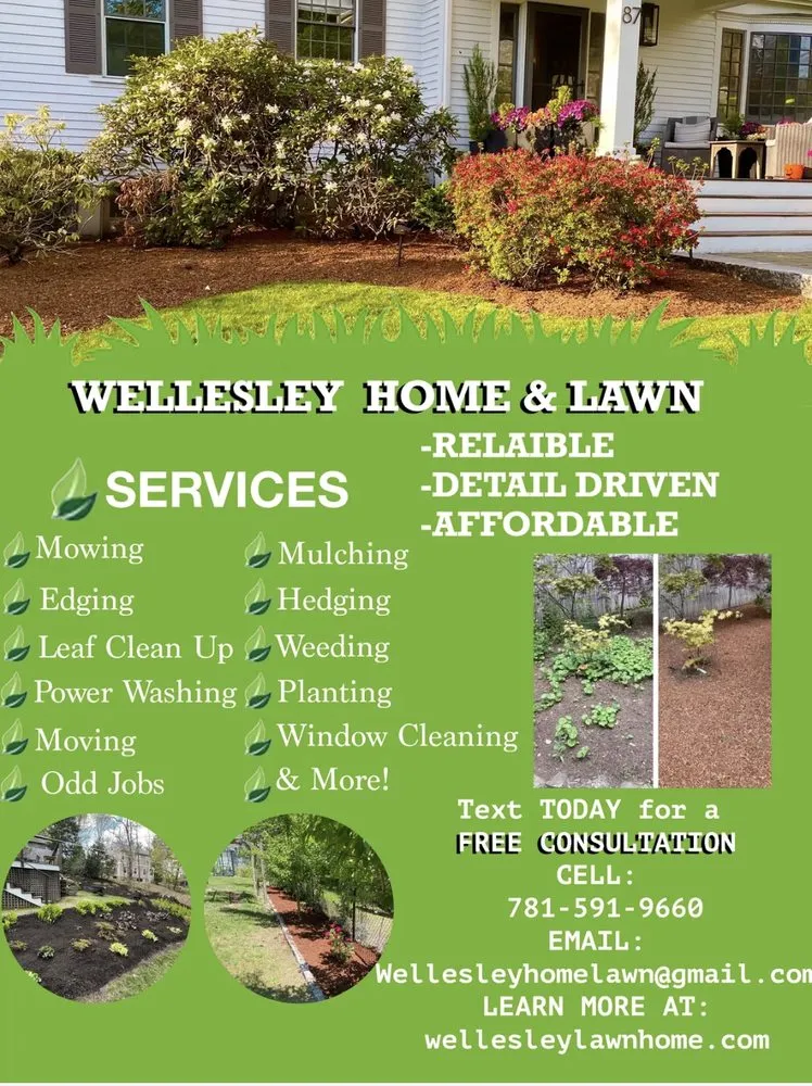 Professional residential landscaping in Wellesley, MA - Wellesley Home and Lawn