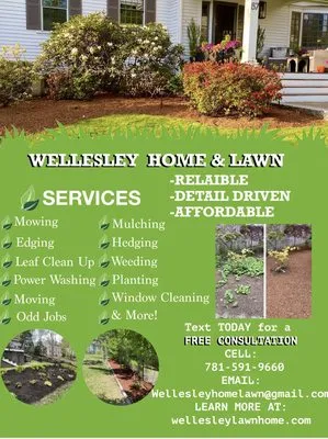 Wellesley Home and Lawn Logo