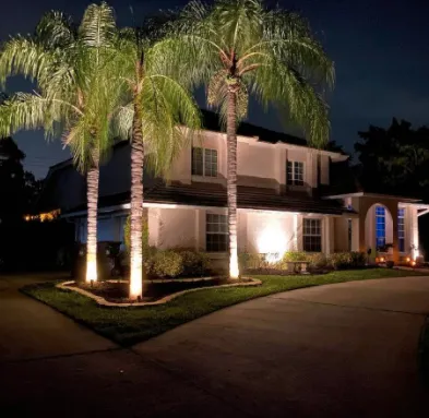 Professional residential landscaping in Wellington, FL - Wellington Landscape Lighting