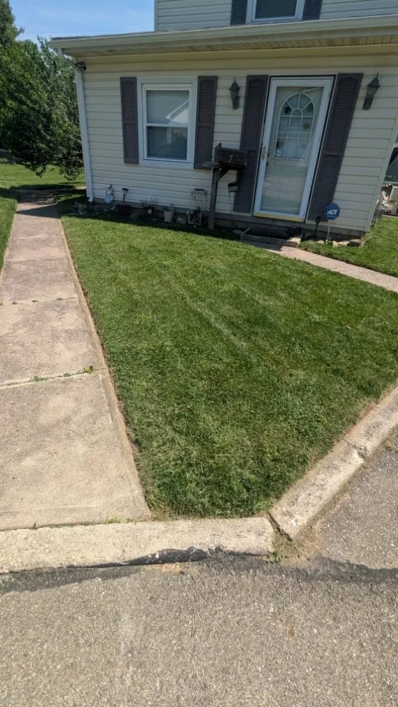 Custom residential landscaping with custom design in Springfield, OH by Wellmans Landscaping