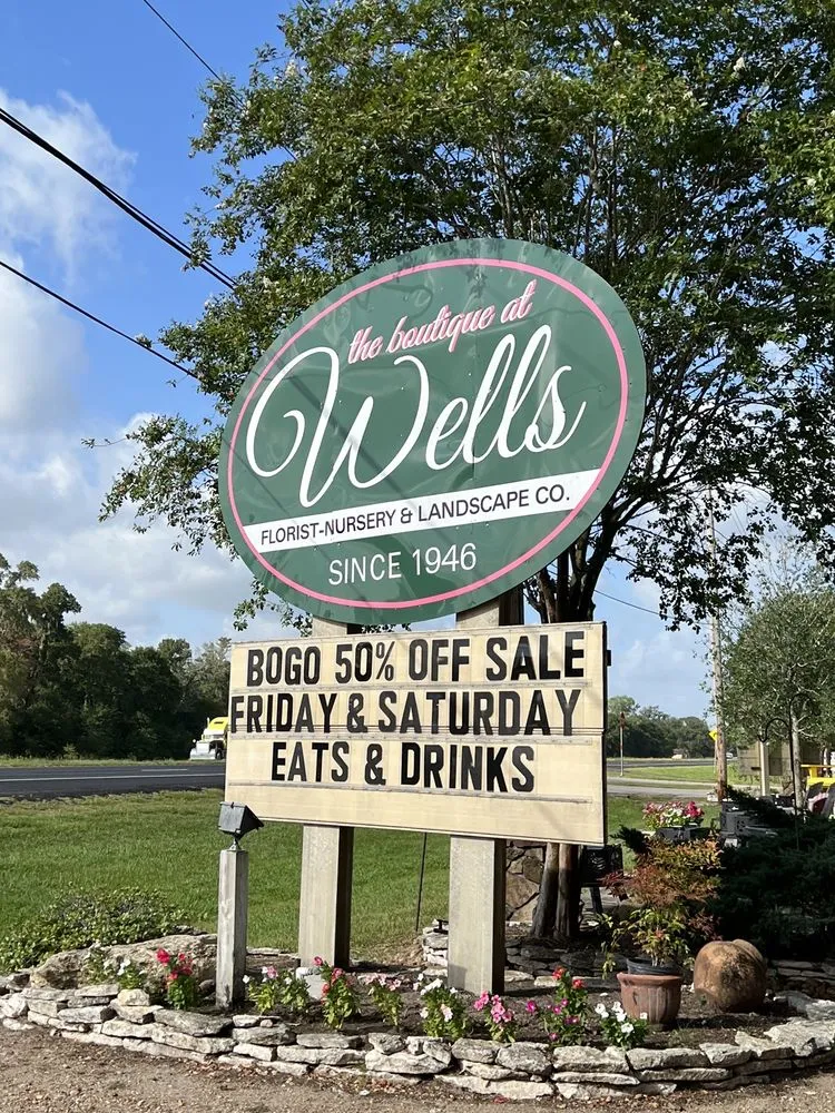 Top-rated landscape design experts serving Sweeny, TX - Wells Florist, Nursery & Landscape