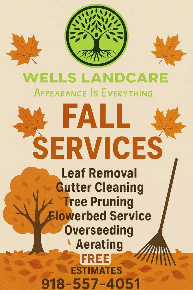 Reliable yard maintenance for beautiful yards in Tulsa, OK by Wells LandCare