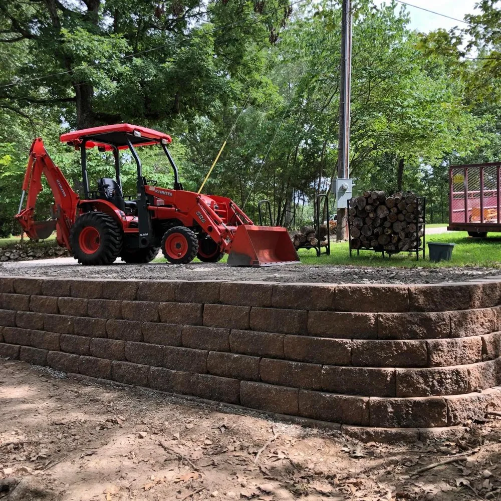Local landscape installation in Mountain Home, AR by Wells Landscaping