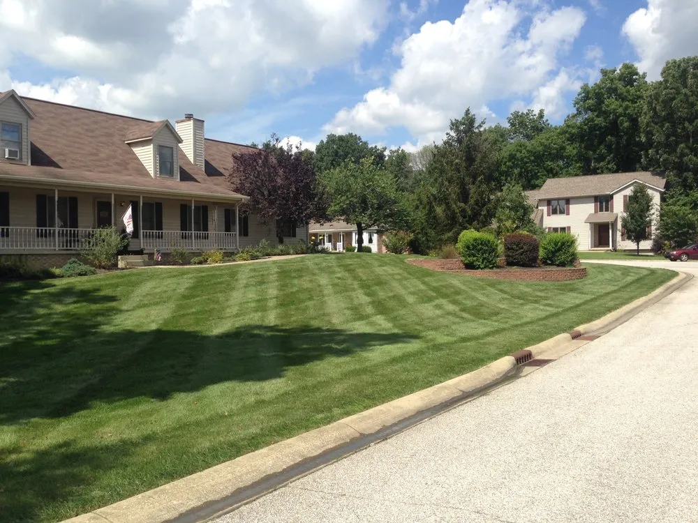 Custom yard cleanup service with custom design in Bloomington, IN by Wells Lawn Care & Landscaping