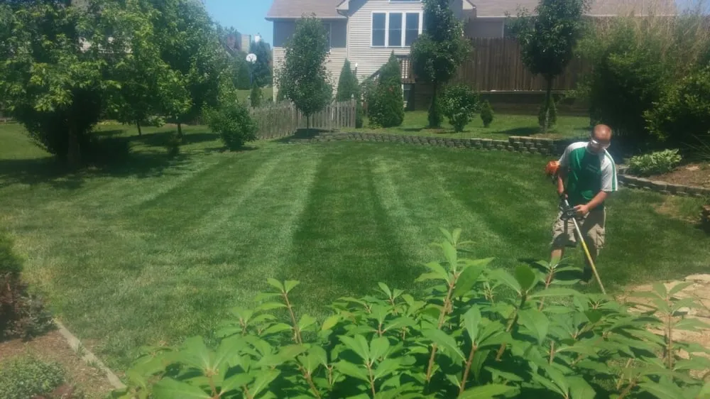 Affordable outdoor landscaping for residential properties in Bloomington, IN by Wells Lawn Care & Landscaping