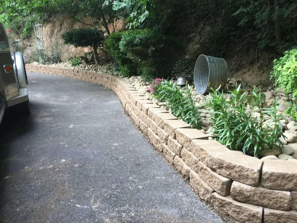 Affordable garden landscaping in Sevierville, TN by Wells Lawn Care