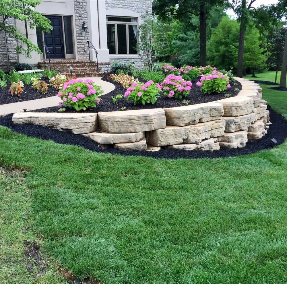 Professional residential landscaping with custom design in Springfield, VA by Wember Landscaping