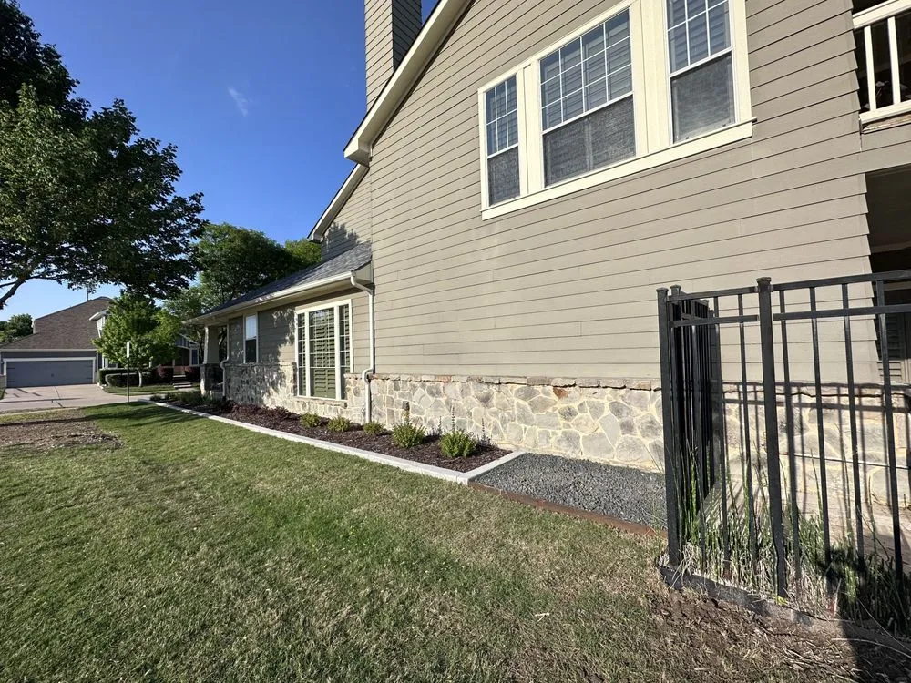 Professional landscape installation in Allen, TX - Wemow