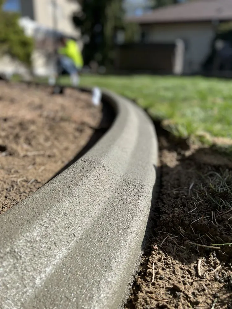 Custom lawn care service for residential properties in East Wenatchee, WA by Wenatchee Curbing Service