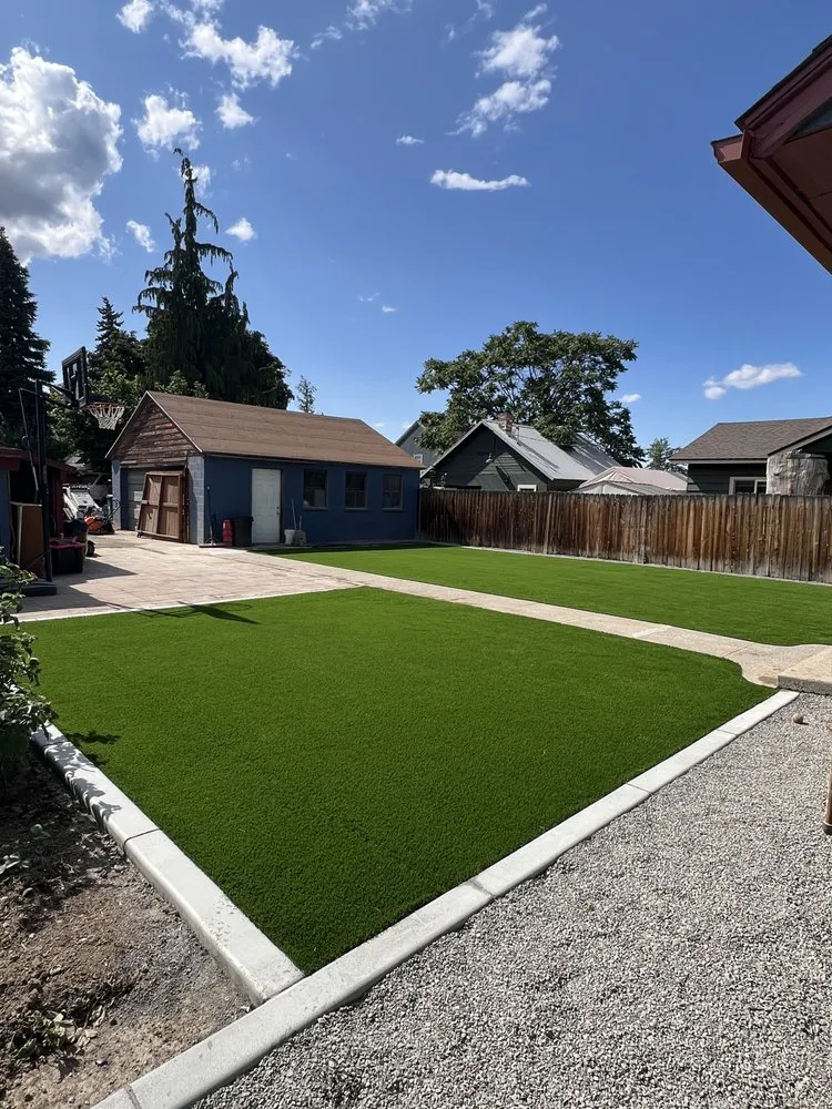 Local lawn mowing service for beautiful yards in East Wenatchee, WA by Wenatchee Curbing Service