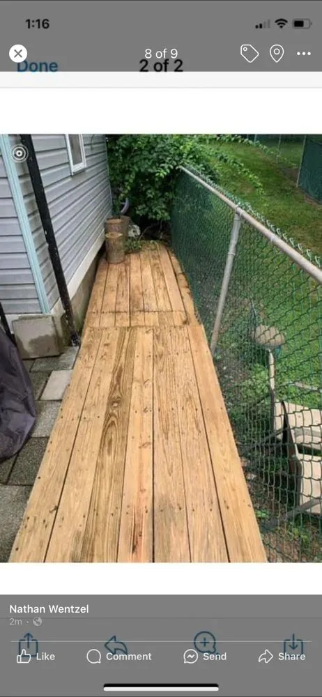 Local residential landscaping in Womelsdorf, PA by Wentzel Prescion Power Washing