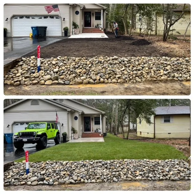 Expert outdoor landscaping for homes in Ocean Pines, MD by Werner Lawn And Garden