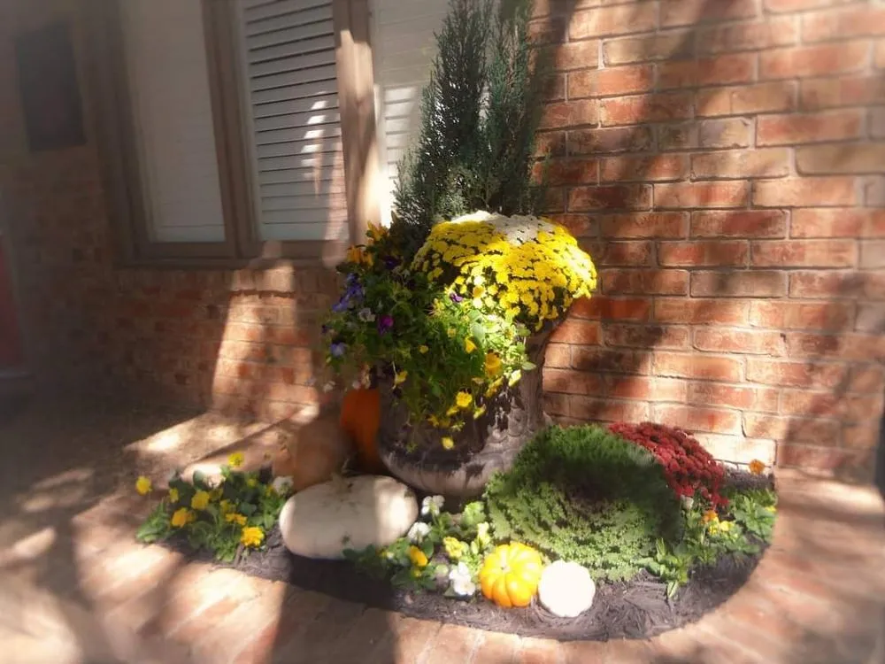 Custom garden landscaping in Levelland, TX by Wes' Landscape Care and Design